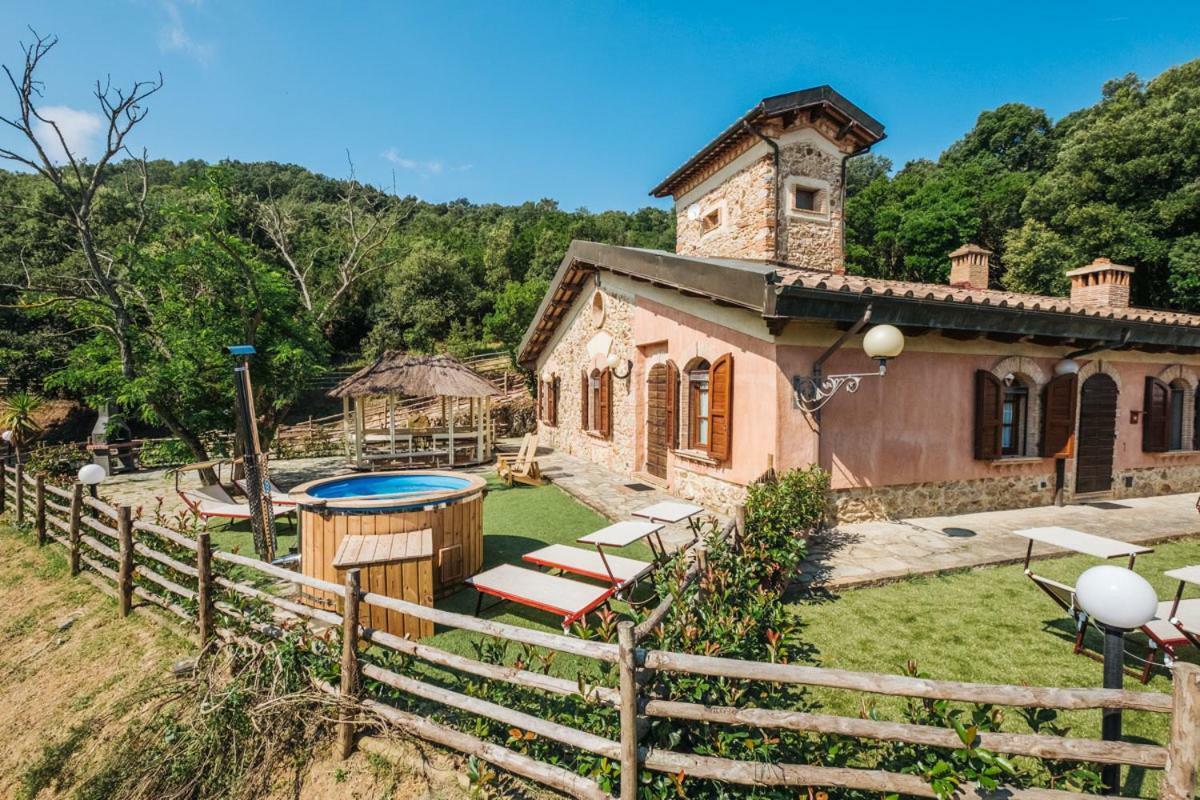 Вилла Casa Conti Di Sotto Гаворрано Экстерьер фото